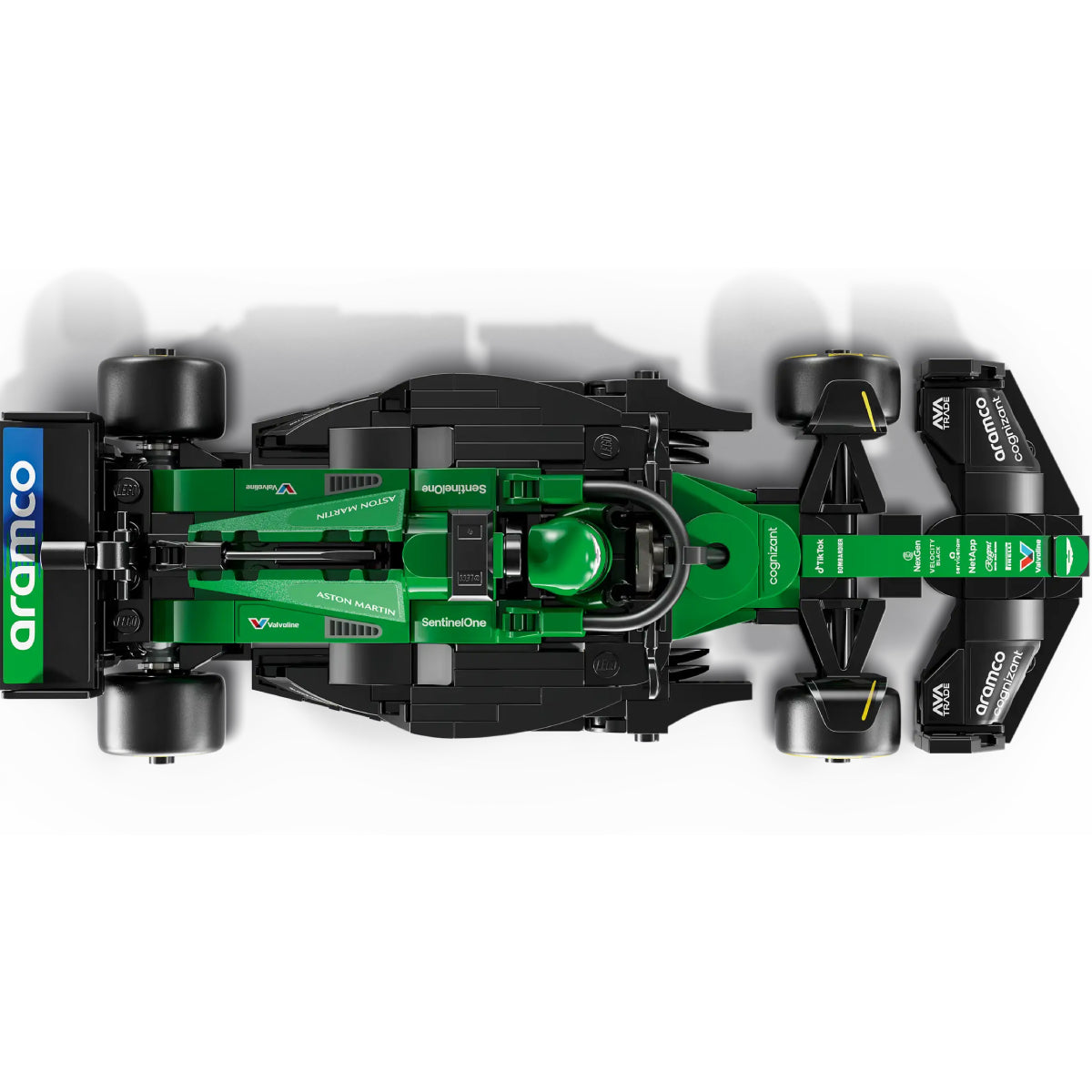 LEGO Speed Champions 77245 auto da corsa aston martin aramco f1 amr24