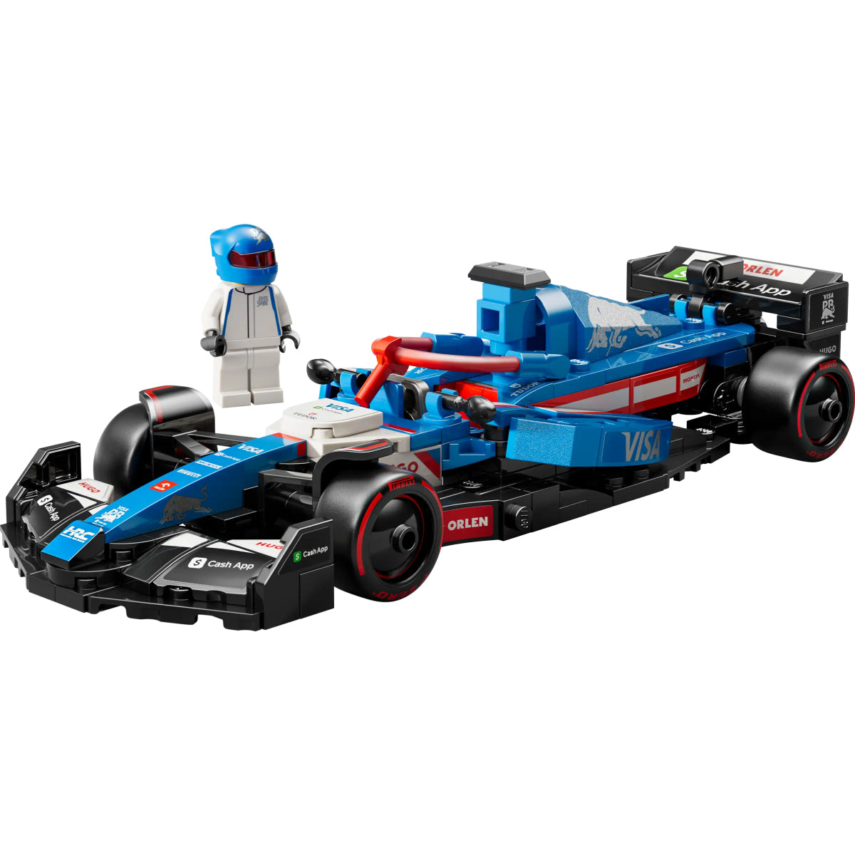 LEGO Speed Champions 77246 auto da corsa f1 visa cash app rb vcarb 01