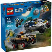 LEGO City 60449 inseguimento del fuoristrada della polizia