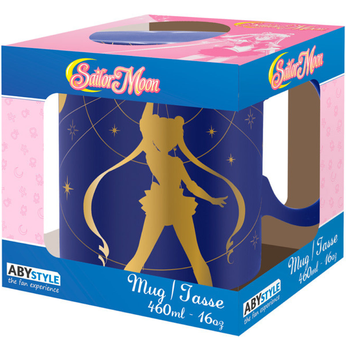 sailor moon - tazza 460ml - golden sailor moon