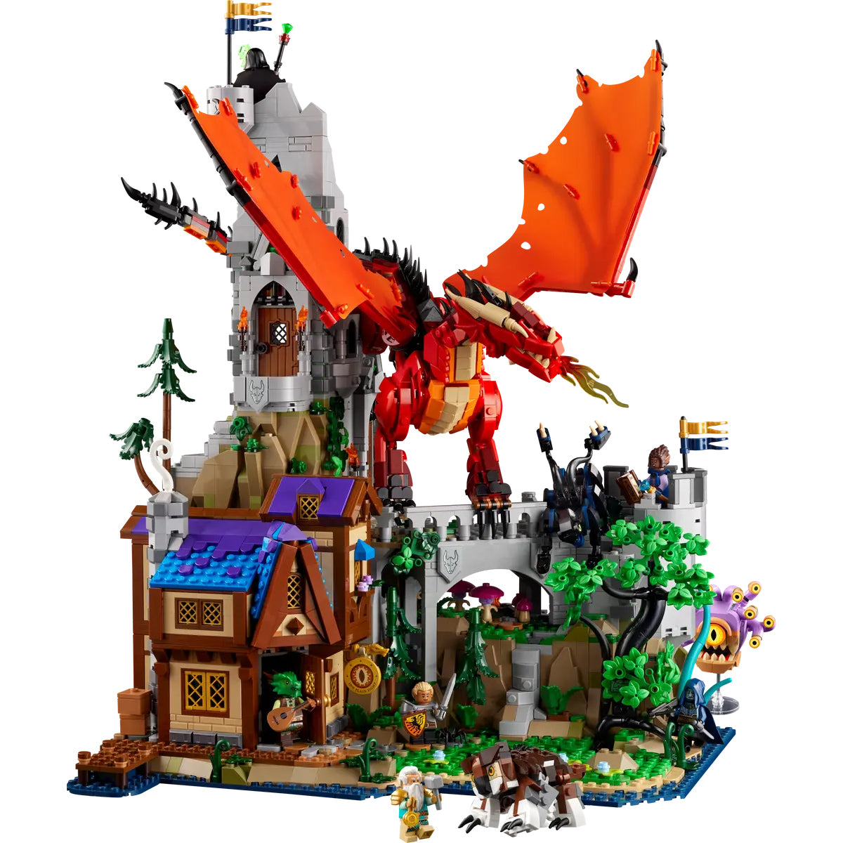 LEGO Ideas 21348 dungeons & dragons: il racconto del drago rosso