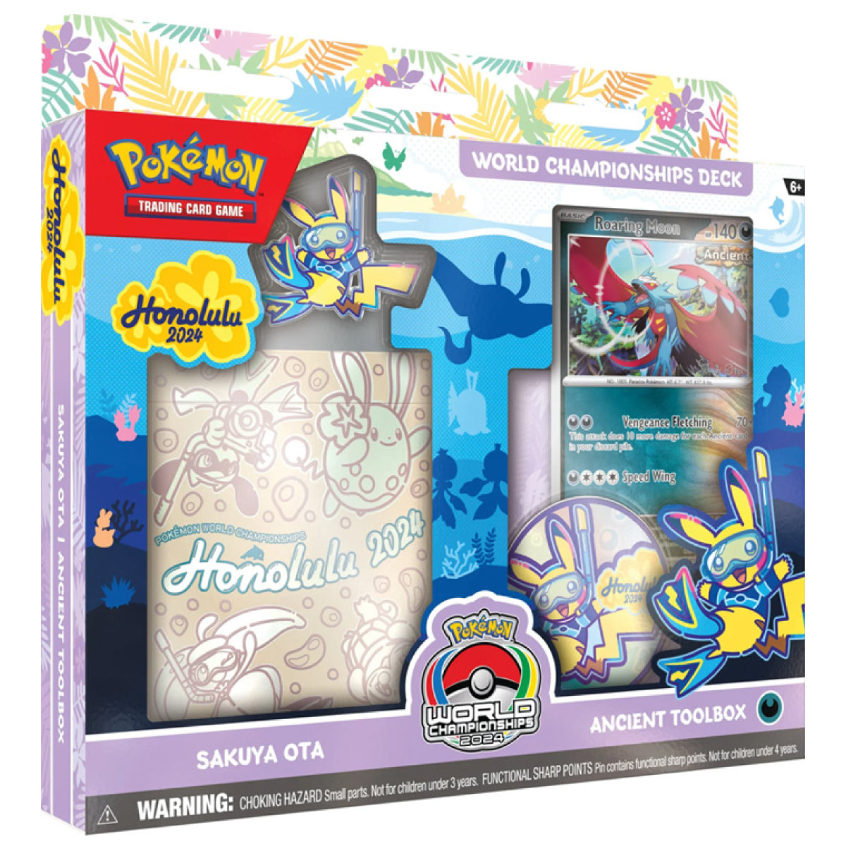 pokemon - mazzo dei campionati mondiali 2024: sakuya ota - ancient toolbox (ita)
