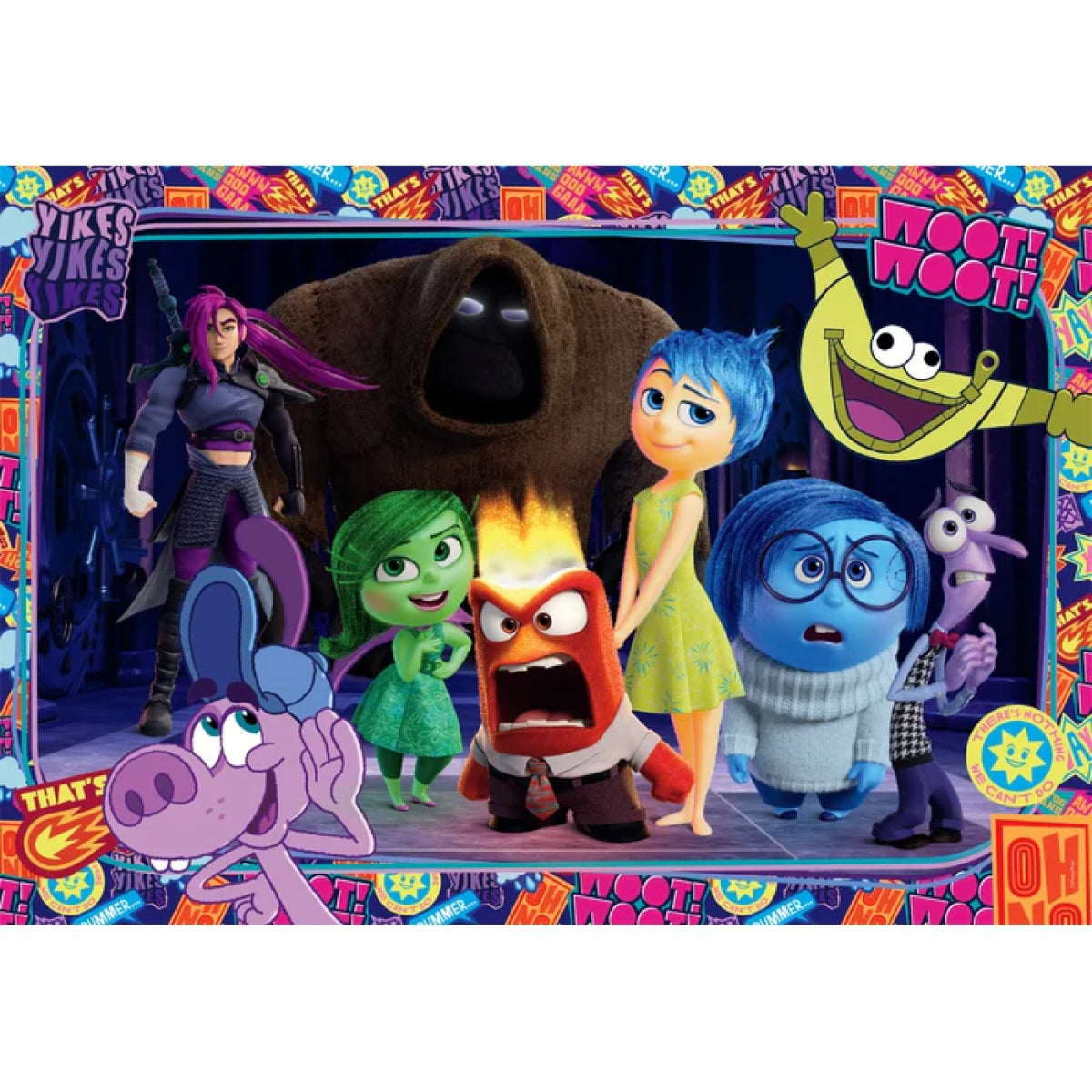 inside out 2 - puzzle 104 pezzi
