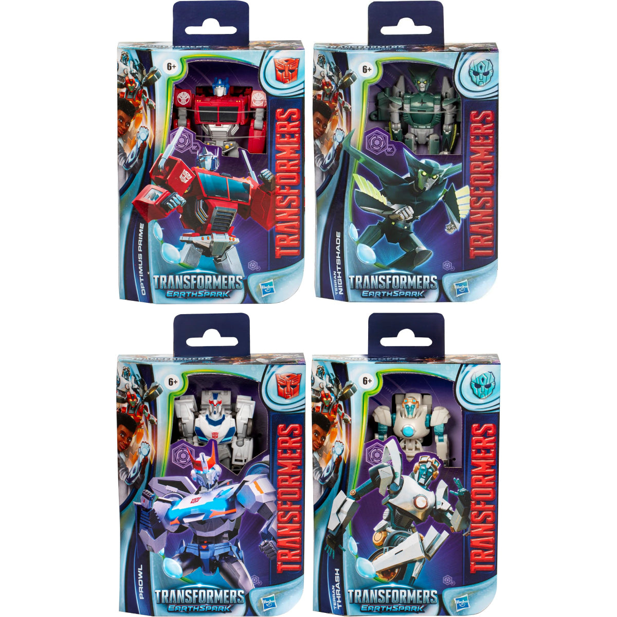transformers earthspark - action figure 15cm - modello assortito
