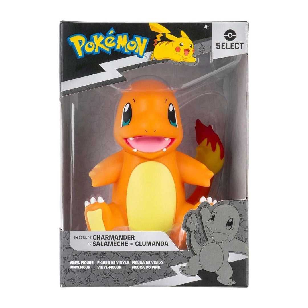 pokémon - select - charmander - figure in vinile 12cm