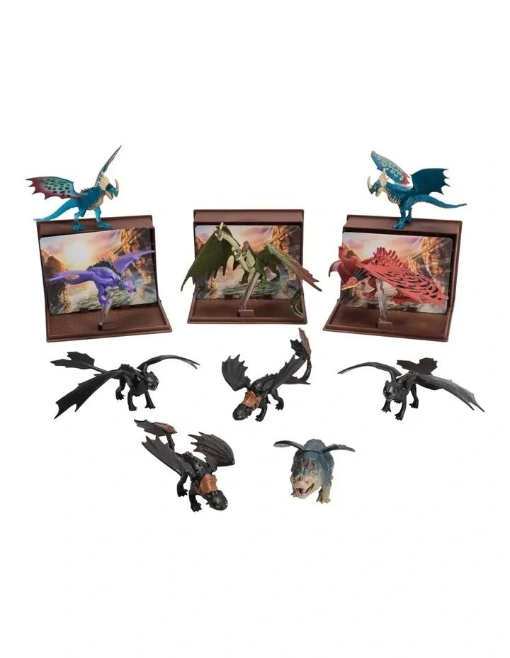how to train your dragon - mini draghi a sorpresa - modello assortito