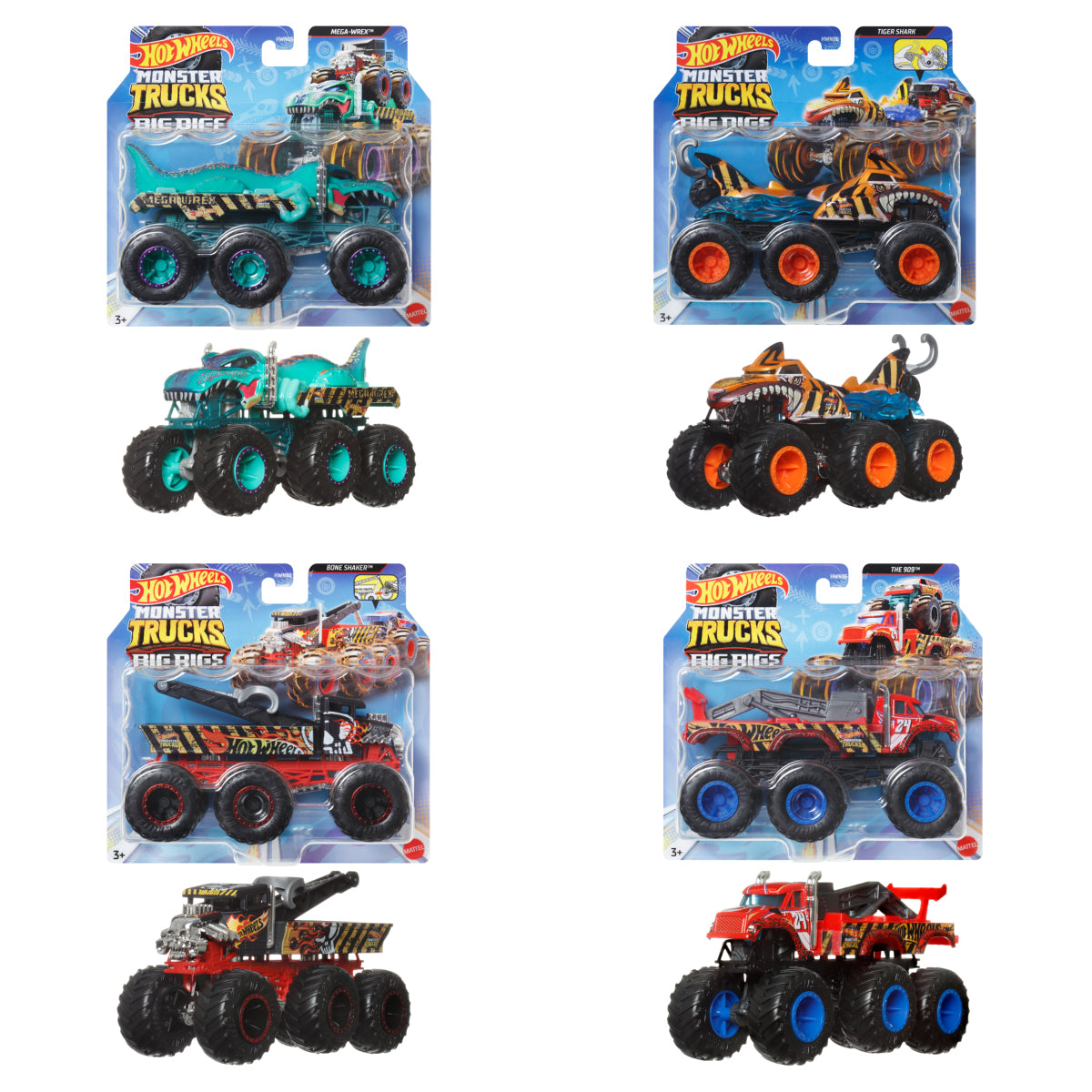 hot wheels - monster truck rings 1:64 - modello assortito