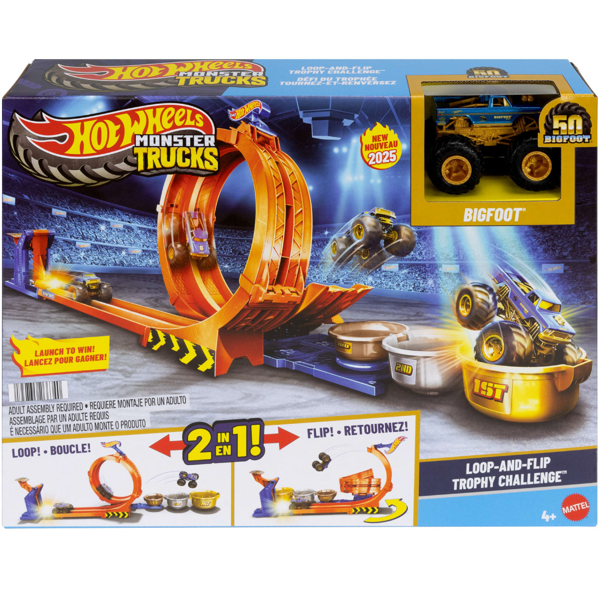 hot wheels - monster trucks - trofeo dei salti acrobatici