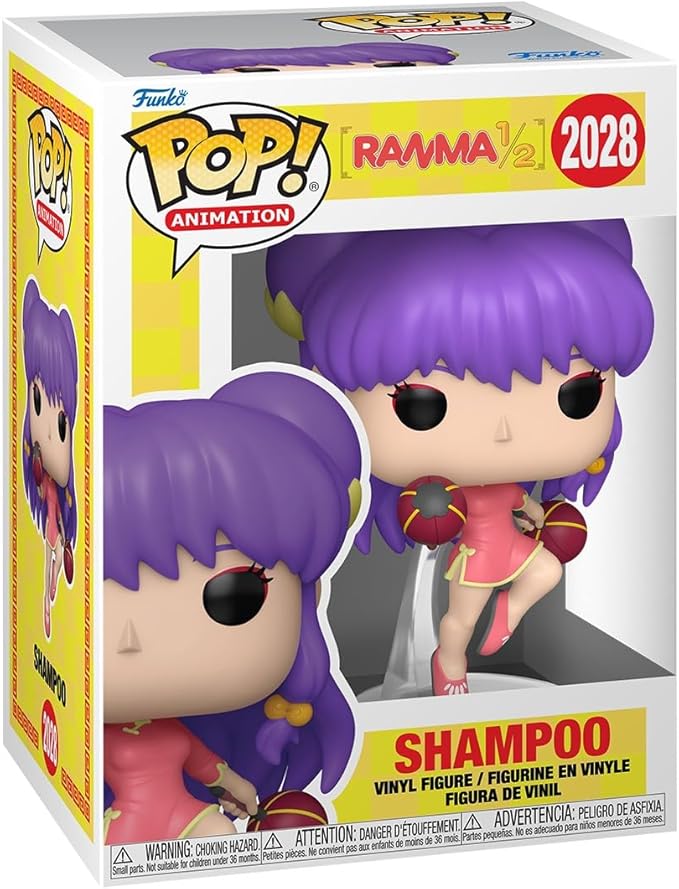 ranma 1/2- shampoo 9cm - funko pop! 2028