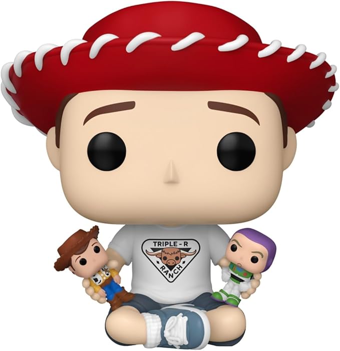 toy story 30th anniversary - andy 9cm - funko pop! 1596