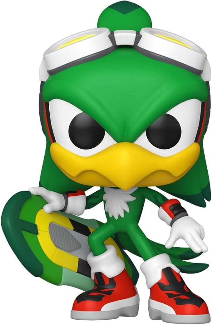 sonic the hedgehog - jet the hawk with board 9cm - funko pop! 1117