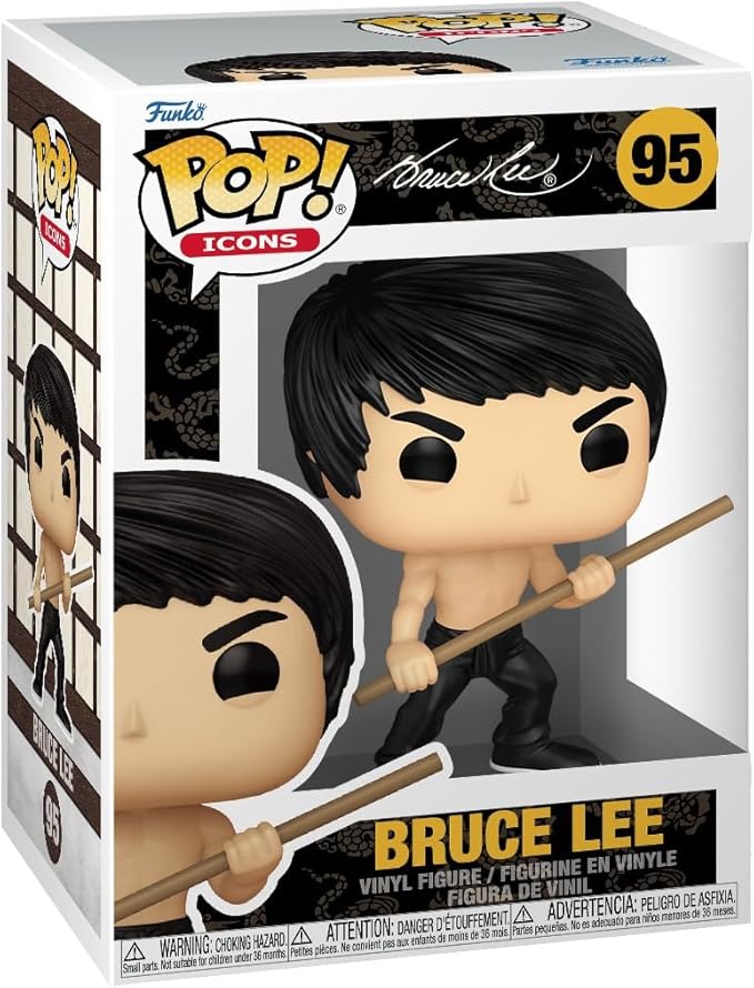 bruce lee - bruce lee (dynamic) 9cm - funko pop! 95