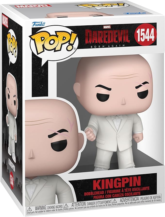 marvel: daredevil born again - kingpin 9cm - funko pop! 1544
