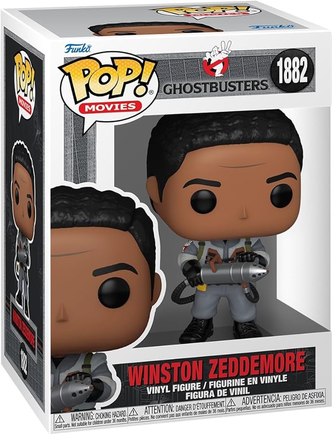 ghostbusters ii - winston zeddemore 9cm - funko pop! 1882