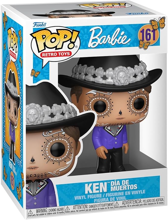 barbie - ken dia de muertos 9cm - funko pop! 161