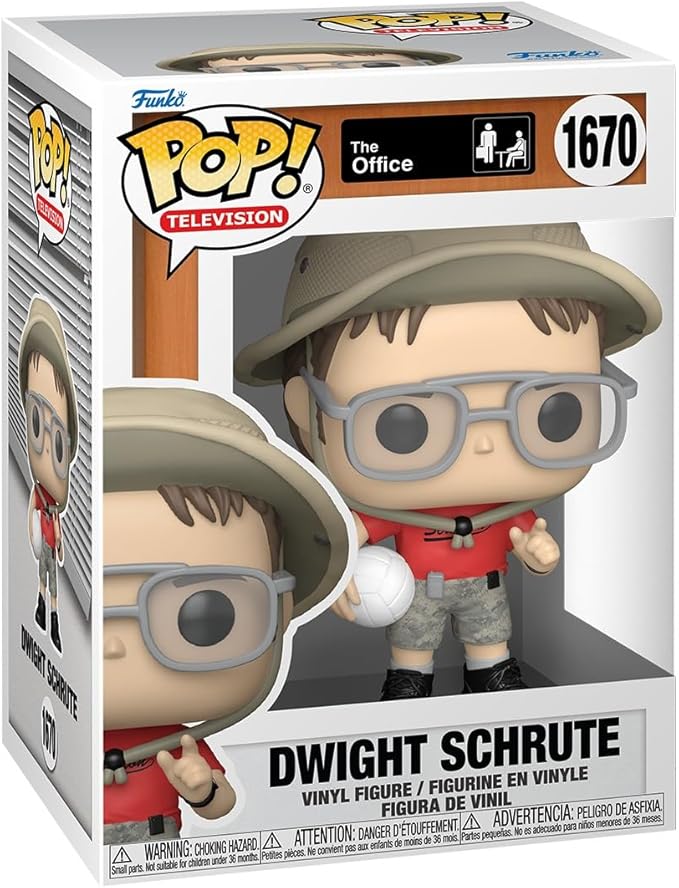 the office - dwight schrute 9cm - funko pop! 1670