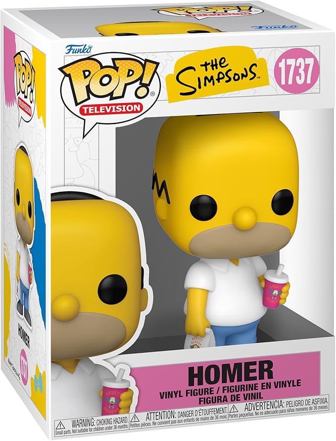 the simpsons - homer simpson 9cm - funko pop! 1737