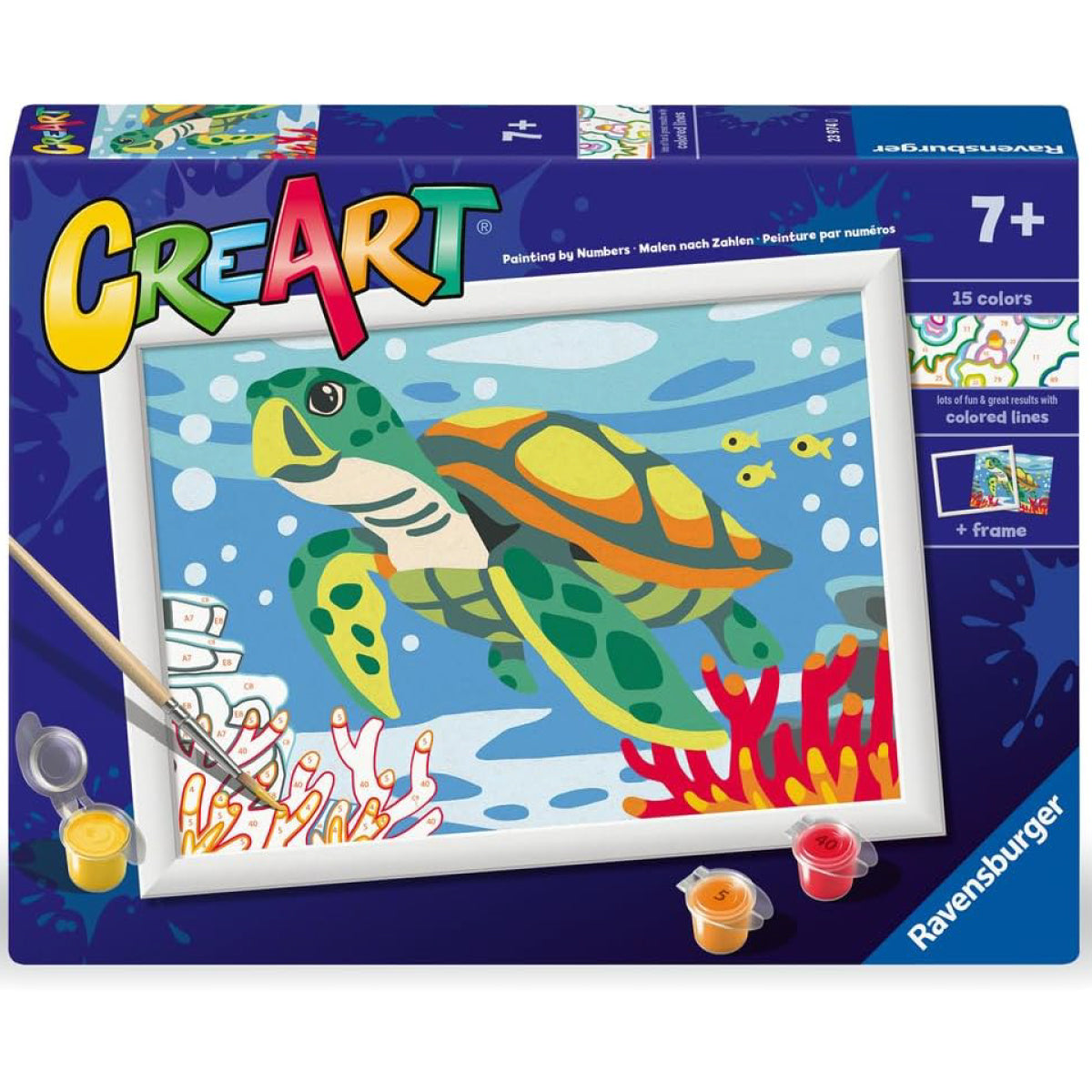 creart serie d - tartaruga marina