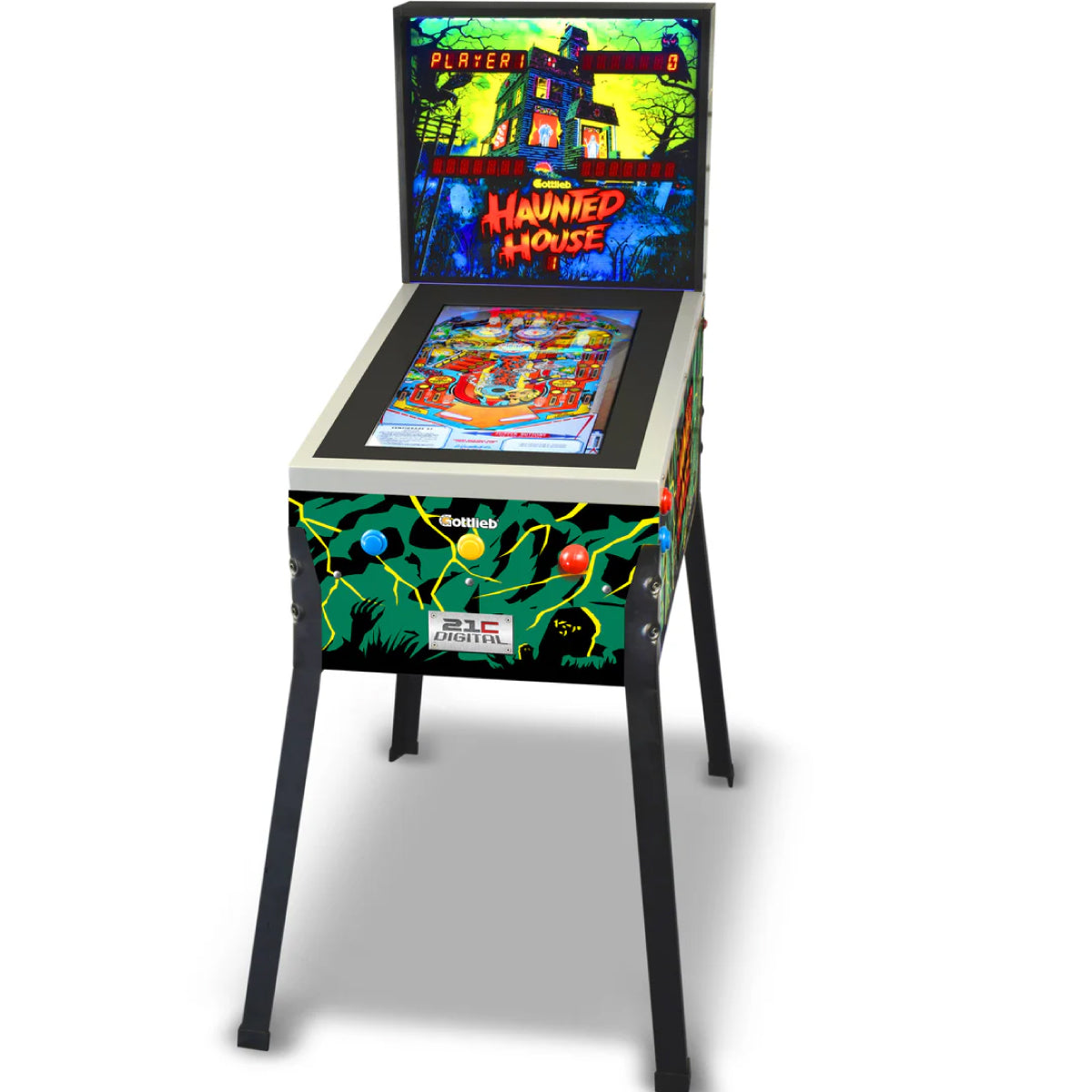 haunted house pinball machine