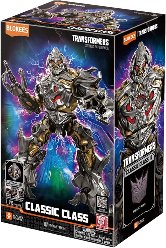 transformers - classic class 10 - megatron - 75pz - light-up eyes