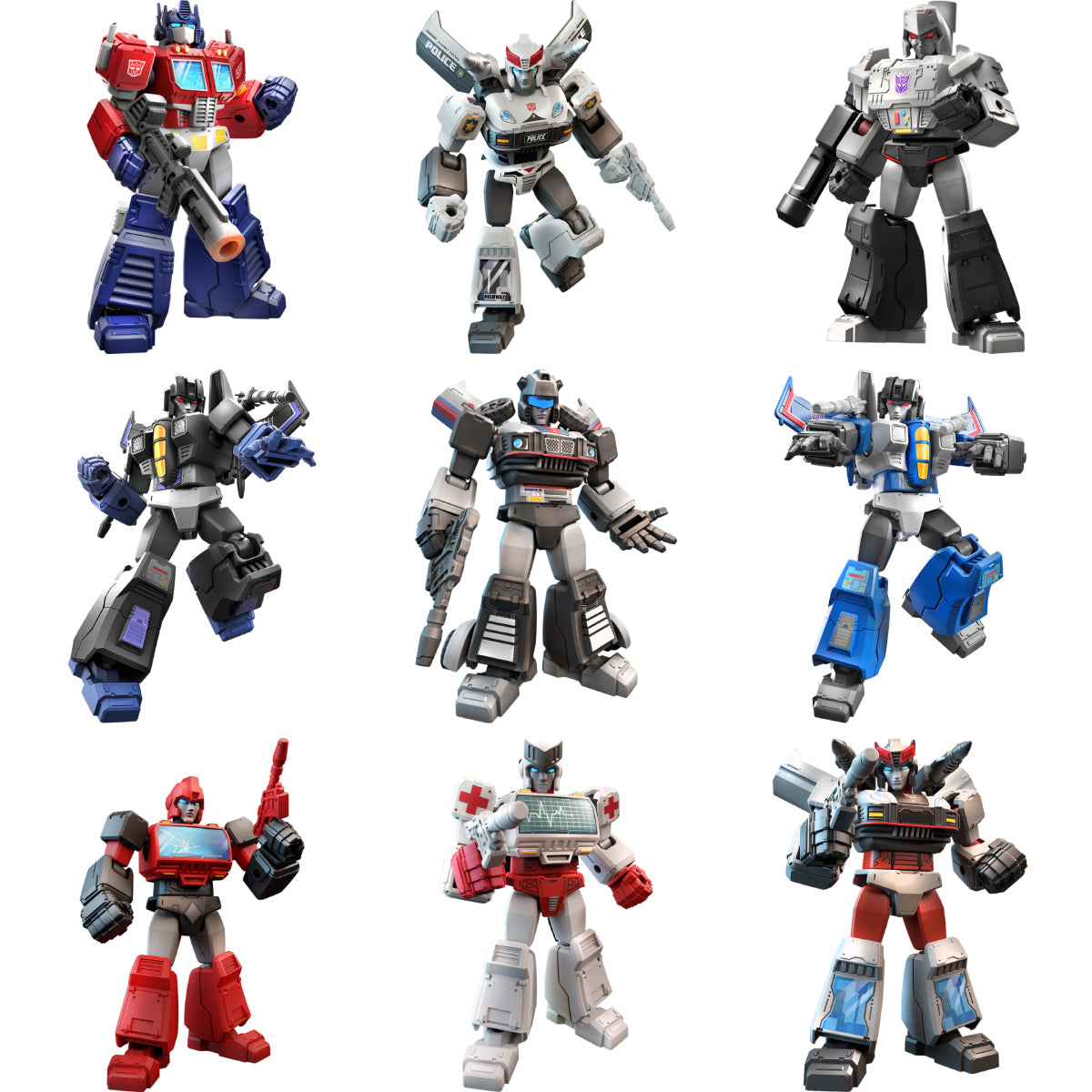 transformers - galaxy version 01 - roll out - un modello assortito