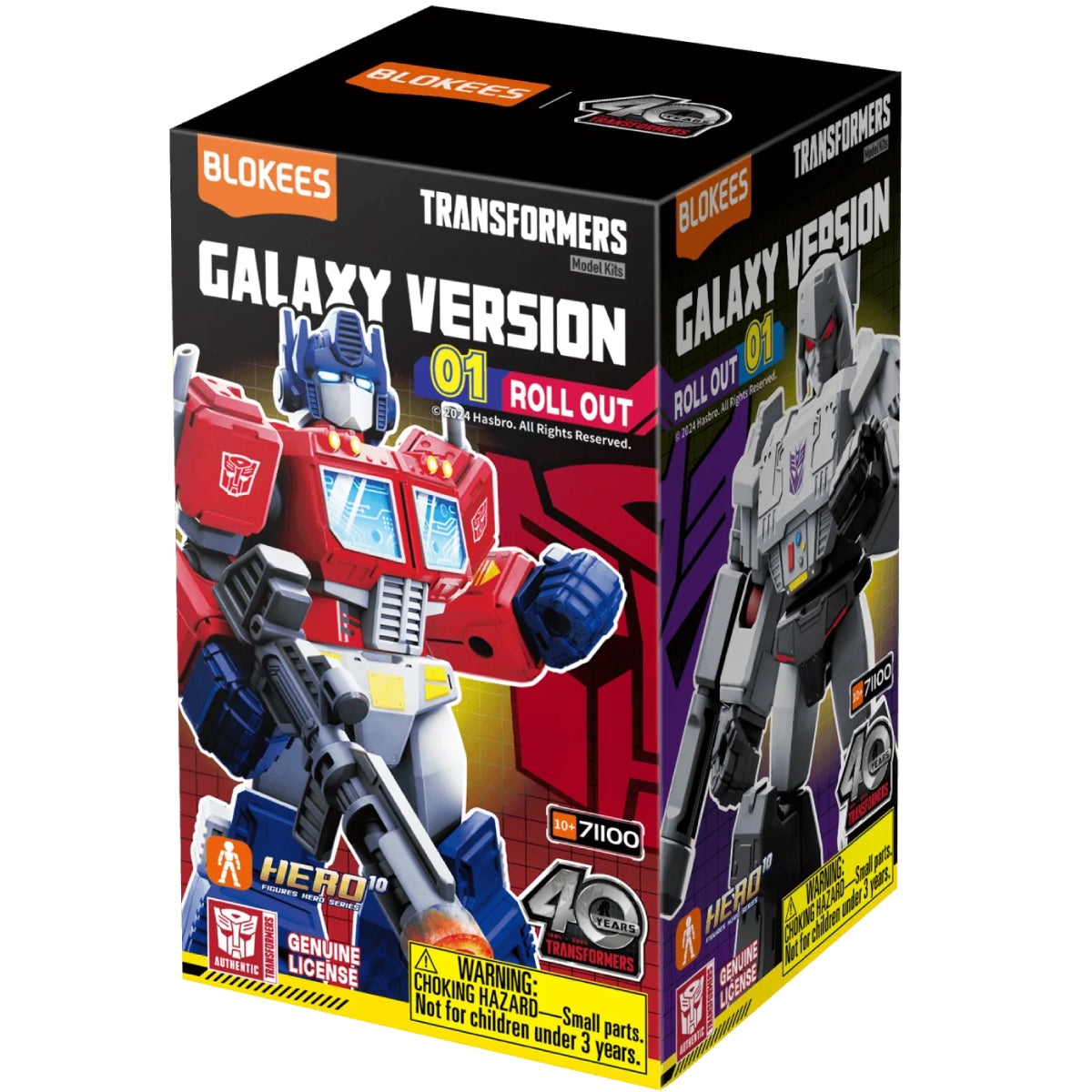 transformers - galaxy version 01 - roll out - un modello assortito