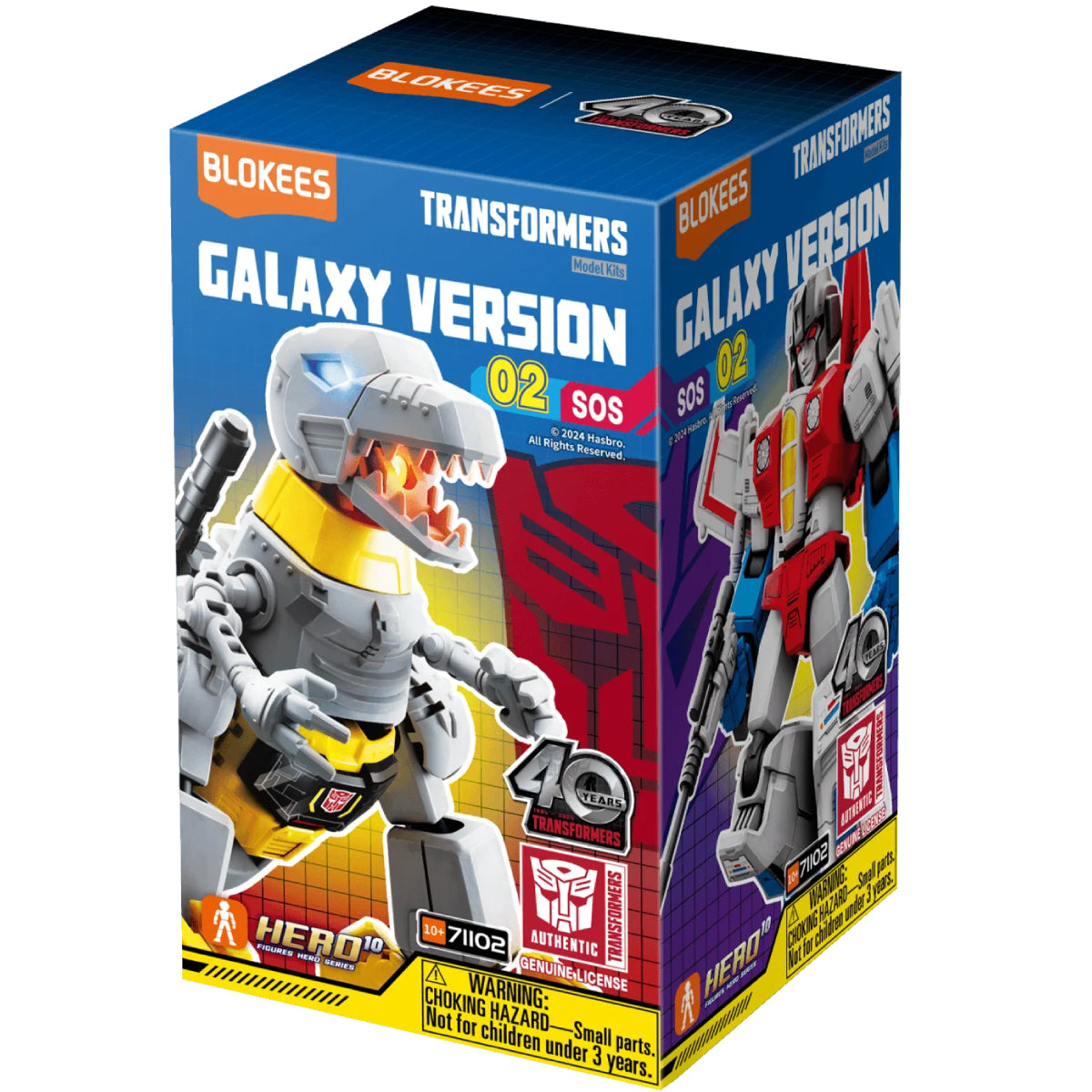 transformers - galaxy version 02 - sos - un modello assortito