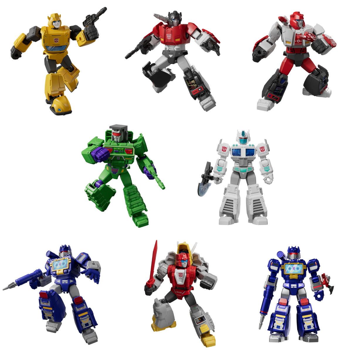 transformers - galaxy version 03 - the autobot run - un modello assortito