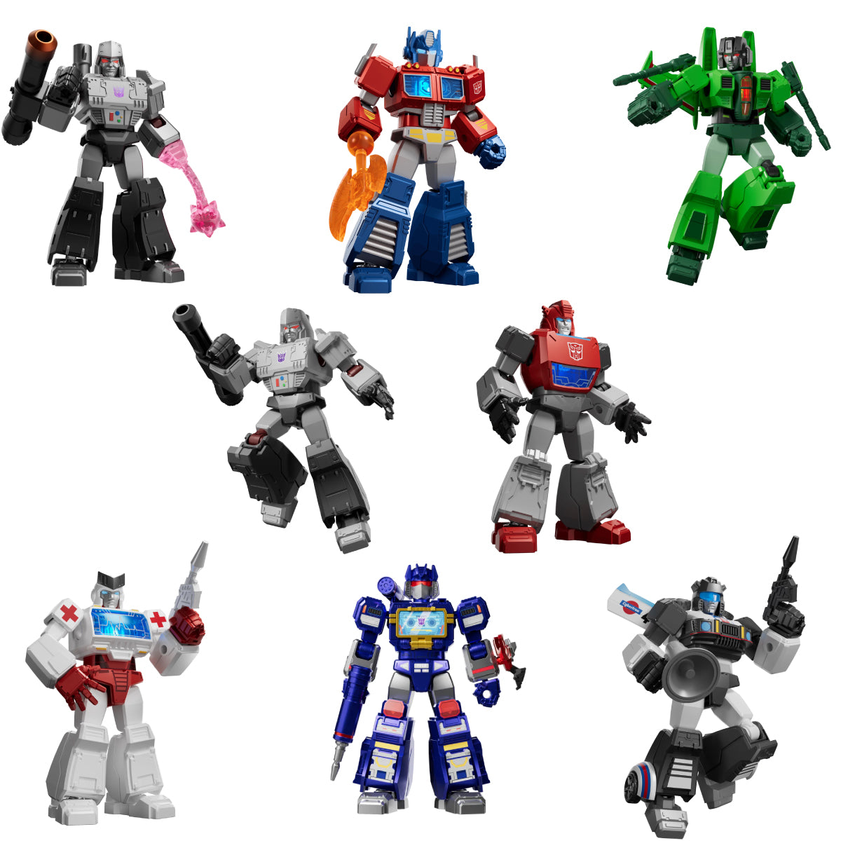 transformers - shining version 01 - shining roll out - un modello assortito