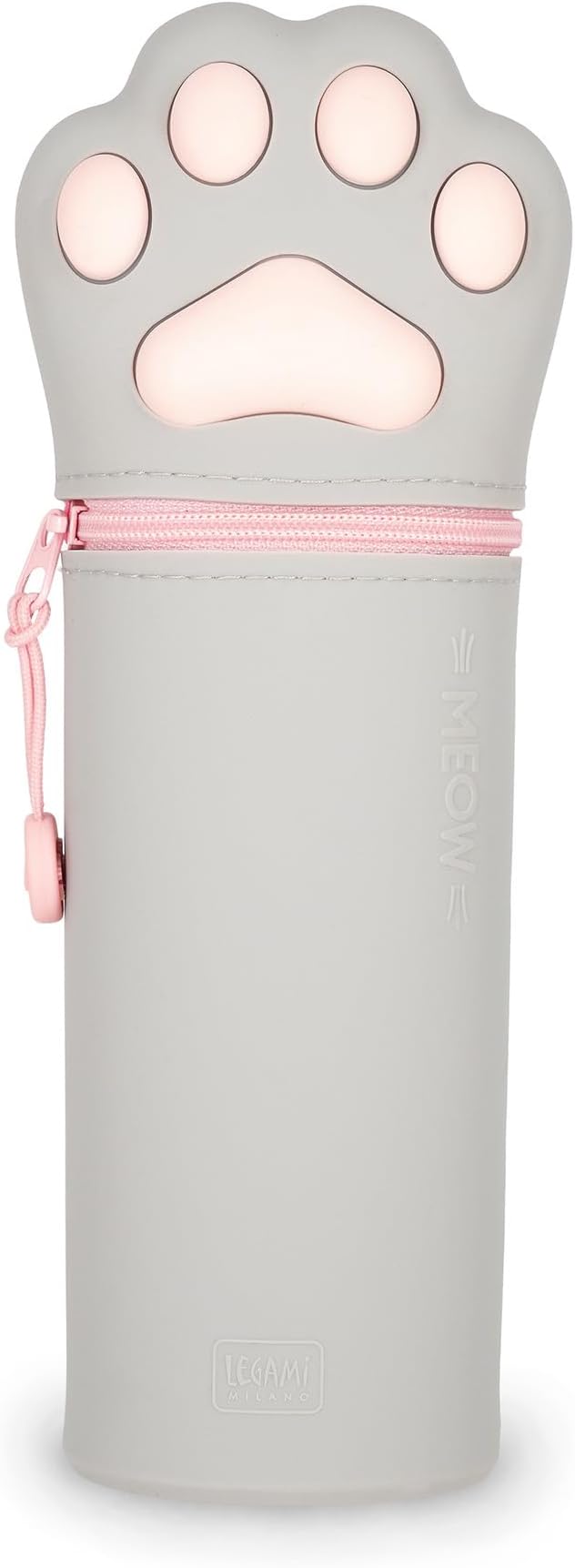 astuccio 2 in 1 in morbido silicone - kawaii - kitty meow