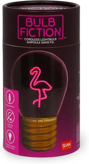 bulb fiction - lampada da tavolo lampadina - flamingo