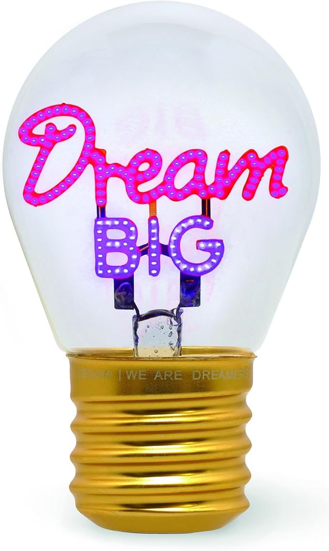bulb fiction - lampada da tavolo lampadina - dream big