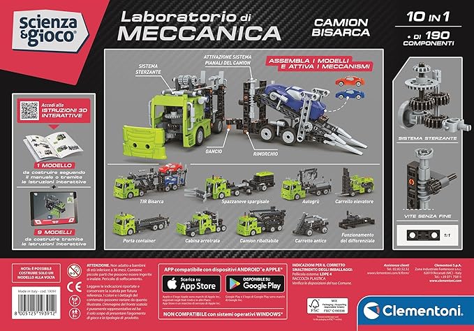laboratorio di meccanica - camion bisarca