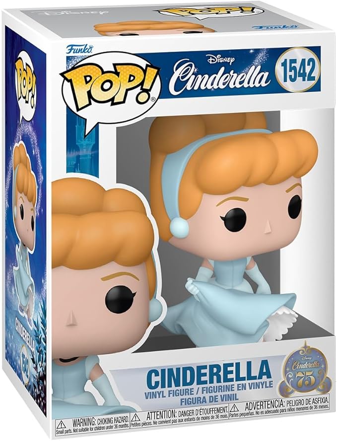 disney cinderella - cinderella 9cm - funko pop! 1542