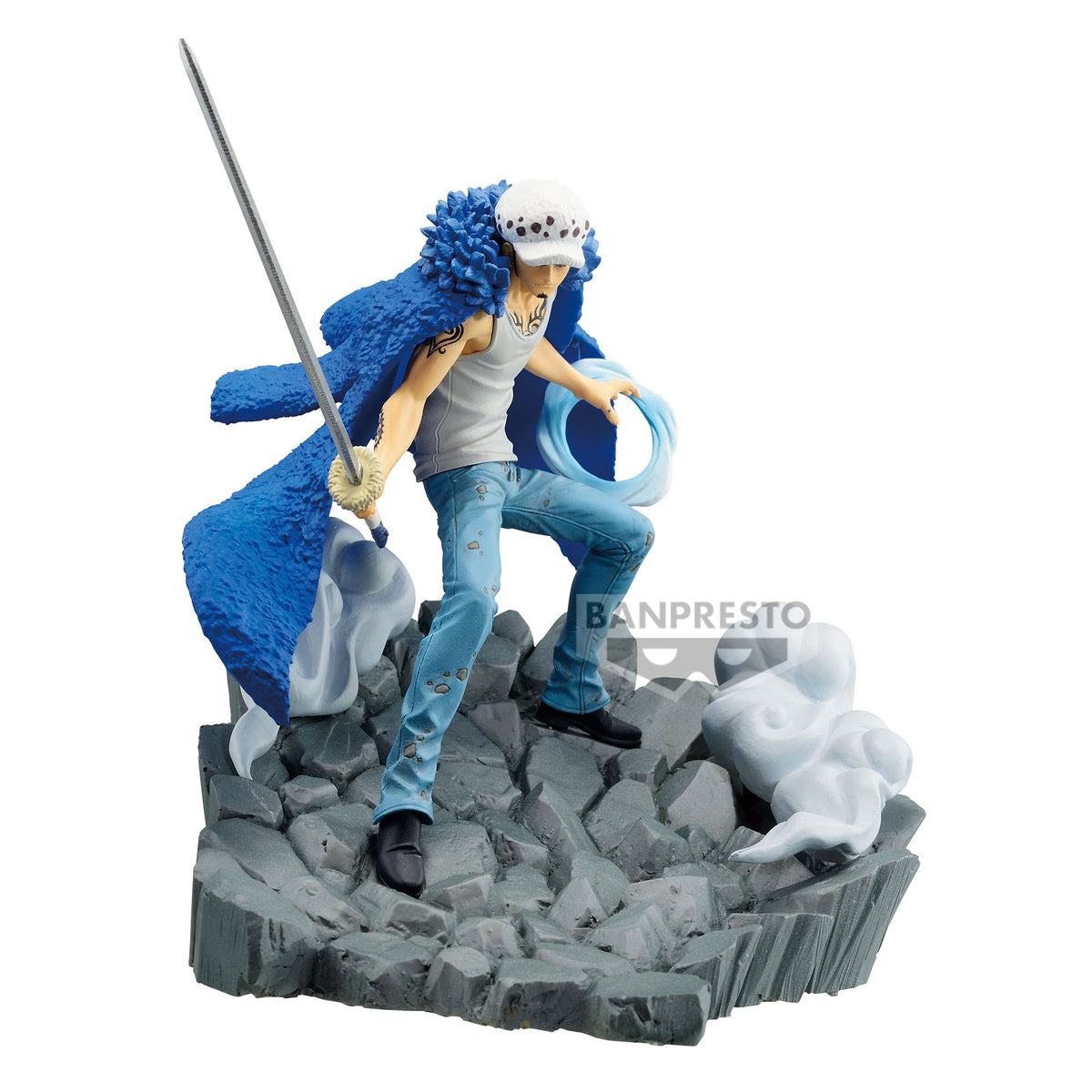 one piece - senkozekkei - trafalgar d. law - statua 11cm