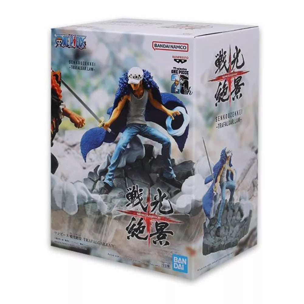 one piece - senkozekkei - trafalgar d. law - statua 11cm