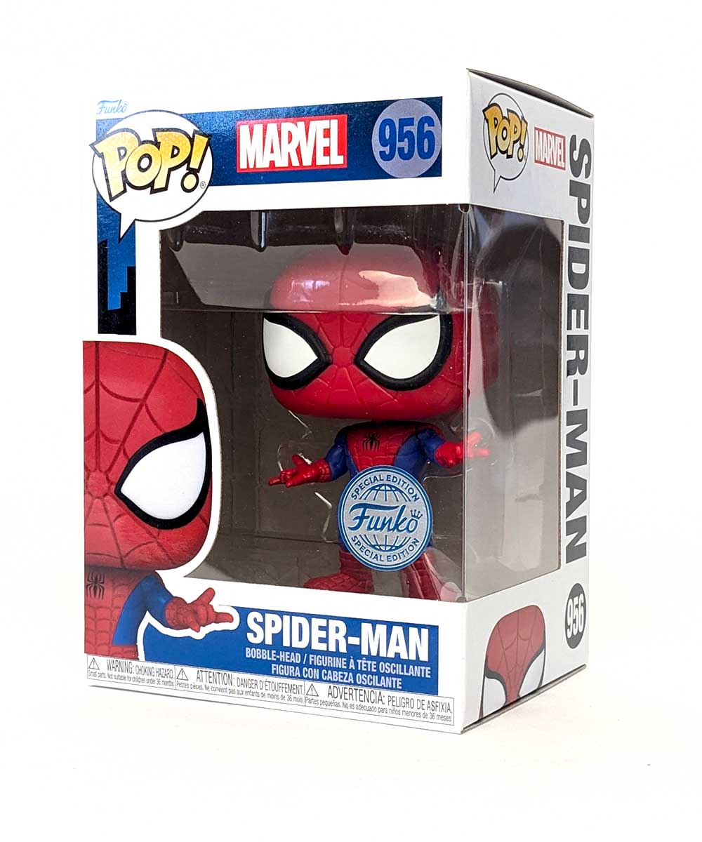 marvel - spider-man the animated series 9cm - funko pop! 956