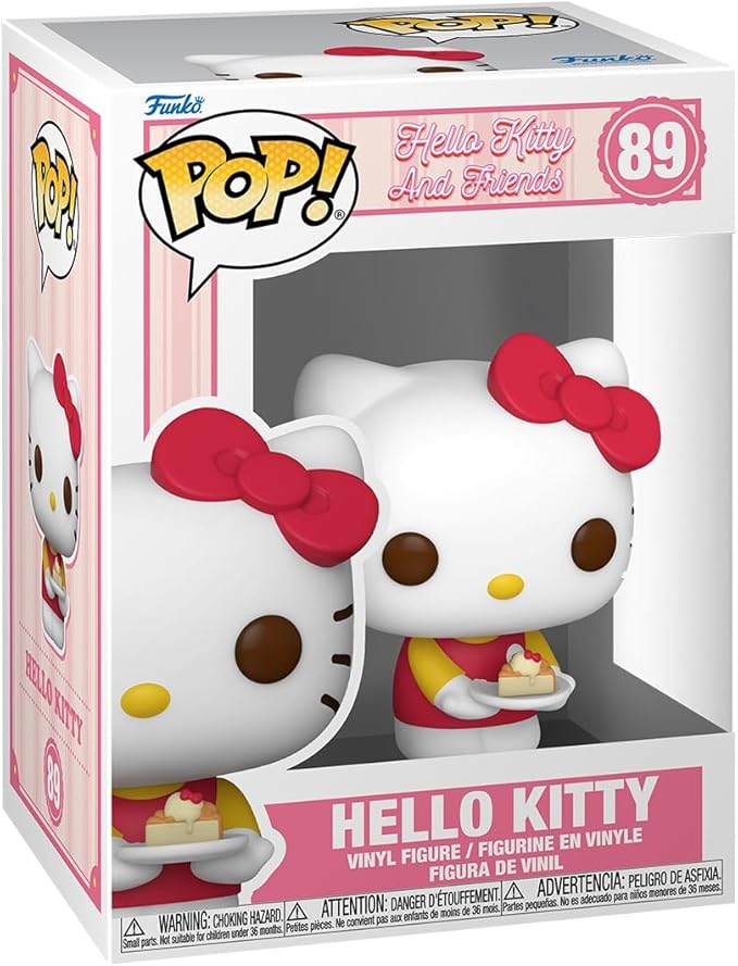 hello kitty and friends - hello kitty 9cm - funko pop! 89
