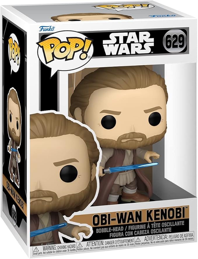 star wars - obi-wan kenobi 9cm - funko pop! 629