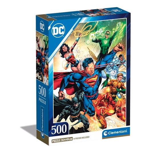 justice league 1 - puzzle 500 pezzi
