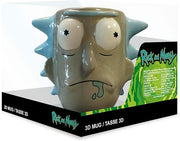 rick and morty - tazza 3d 500ml - rick sanchez