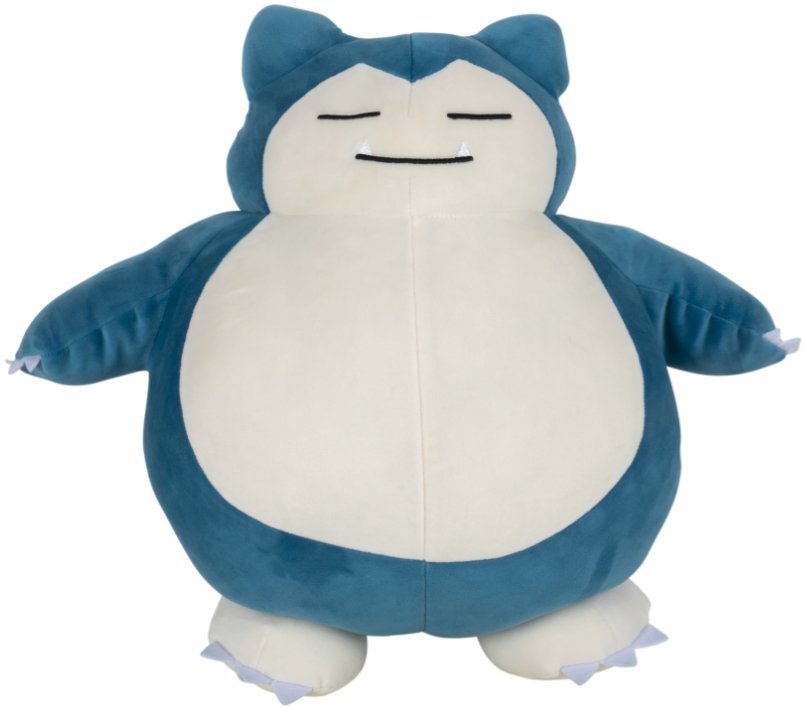 pokémon - sleeping snorlax - peluche 45cm