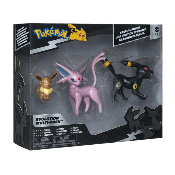 pokémon select - evolution multi-pack - eevee, umbreon, espeon