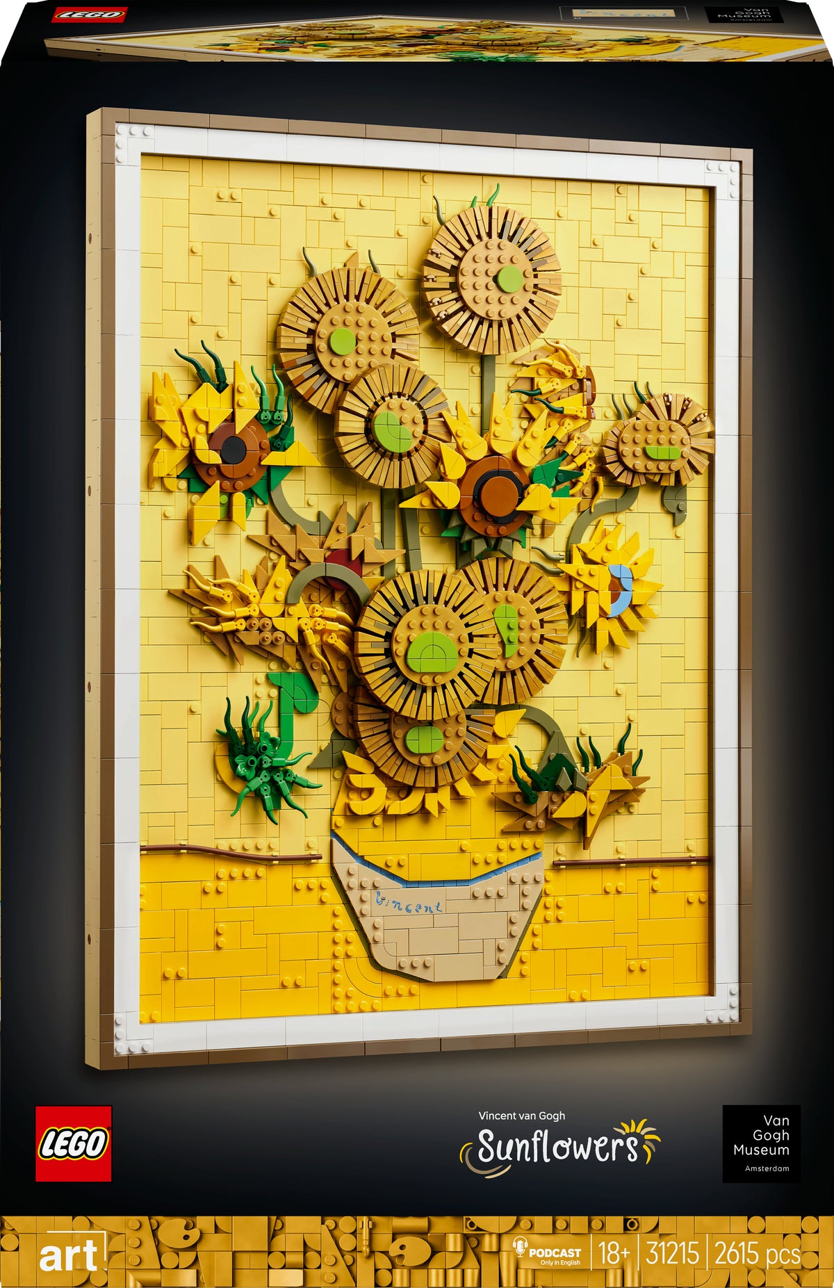 LEGO Art 31215 vincent van gogh girasoli