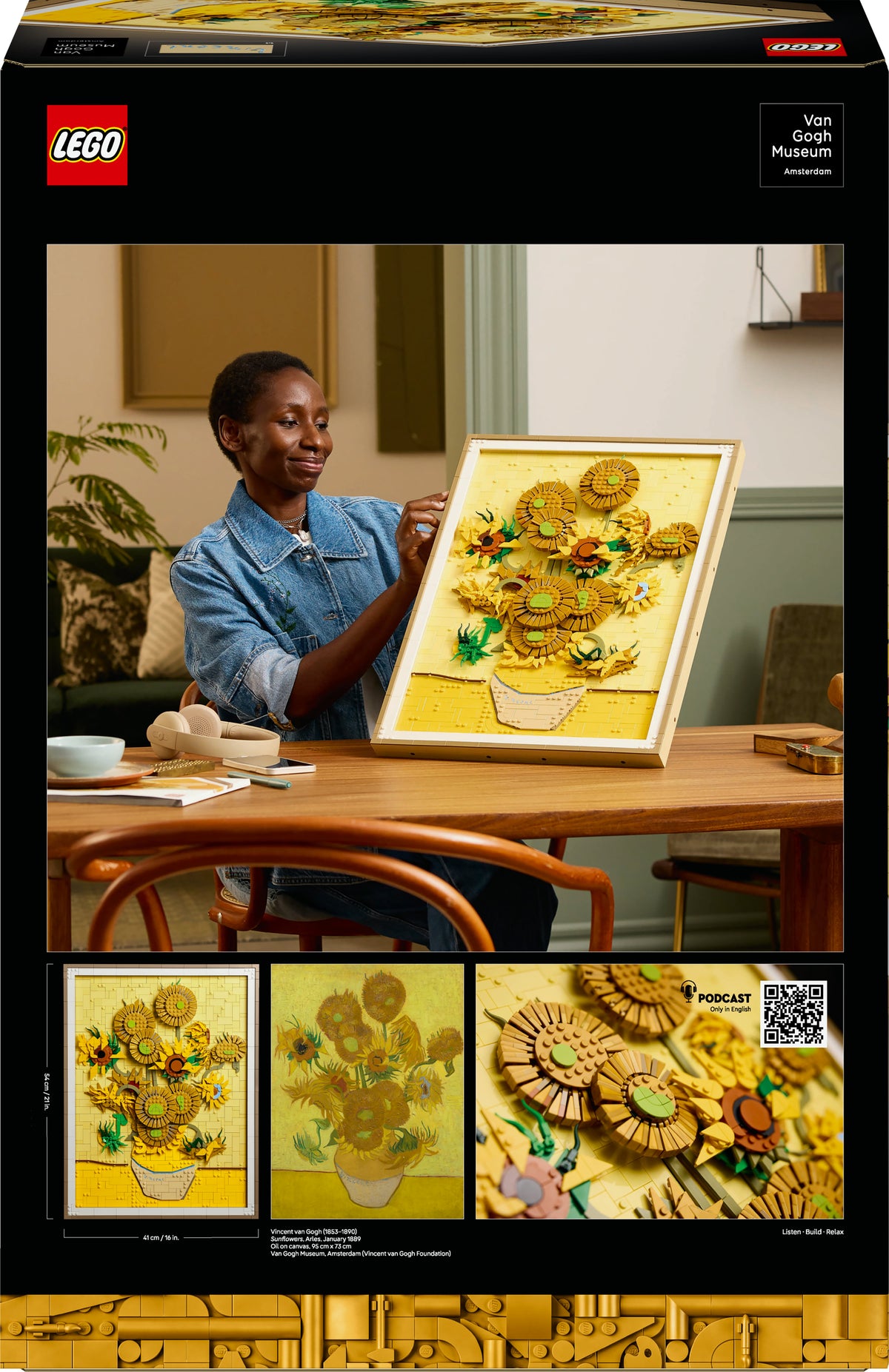 LEGO Art 31215 vincent van gogh girasoli