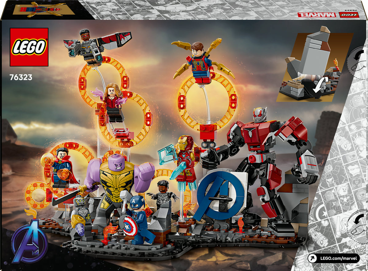 LEGO Super Heroes 76323 avengers: endgame la battaglia finale