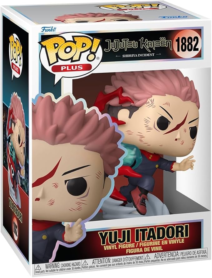 jujutsu kaisen - yuji itadori 9cm - funko pop! 1882