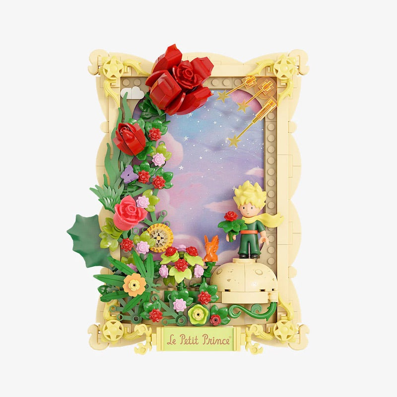 il piccolo principe - il ritratto 3d della rosa