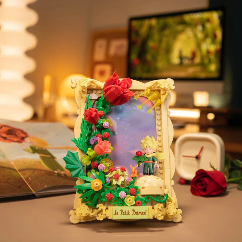 il piccolo principe - il ritratto 3d della rosa
