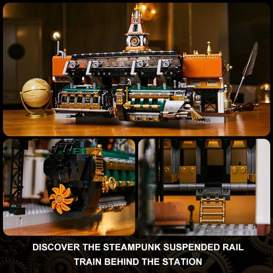 stazione ferroviaria - steampunk